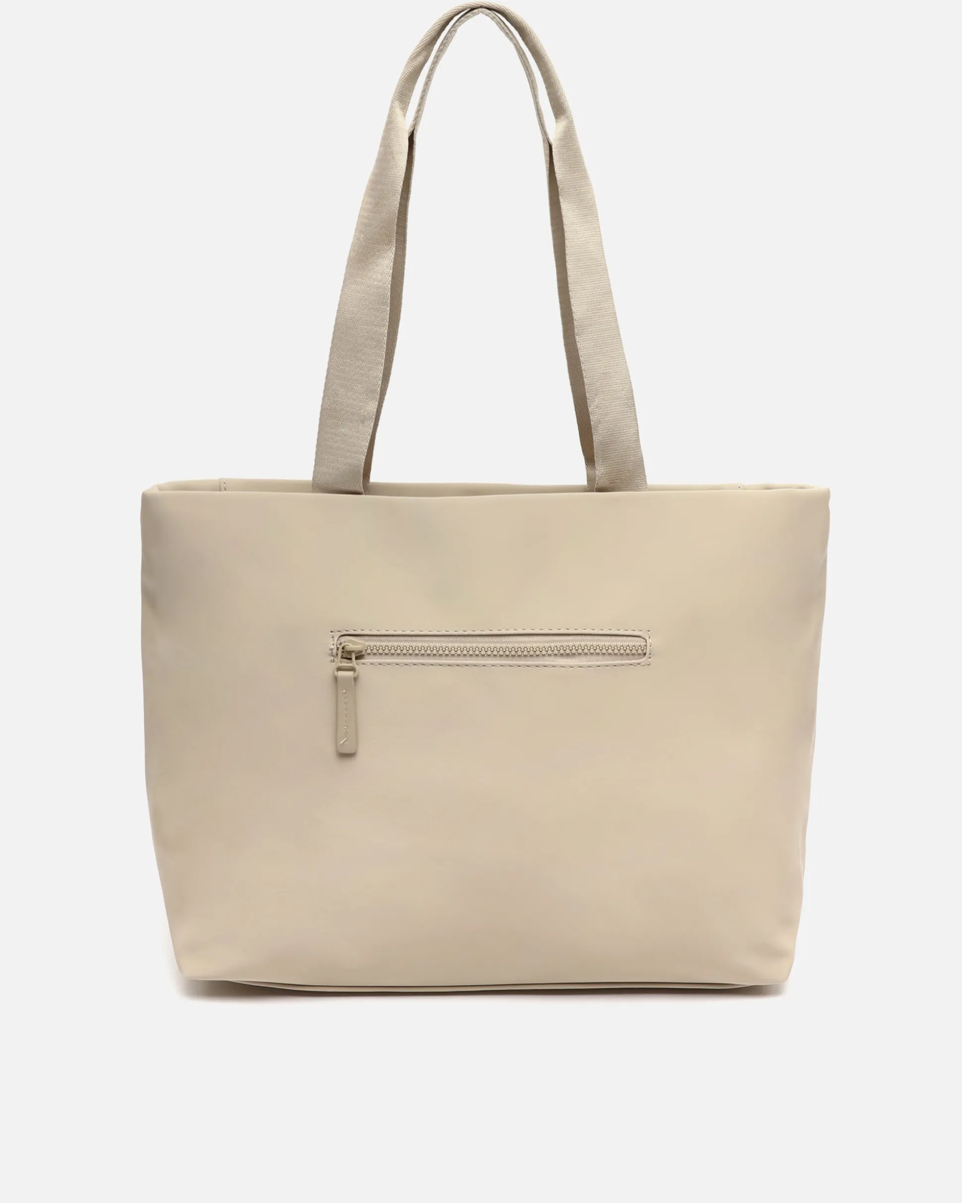 Bolso shopper grande en nylon con bolsillo para portátil (15")