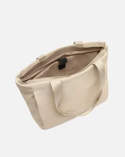 Bolso shopper grande en nylon con bolsillo para portátil (15