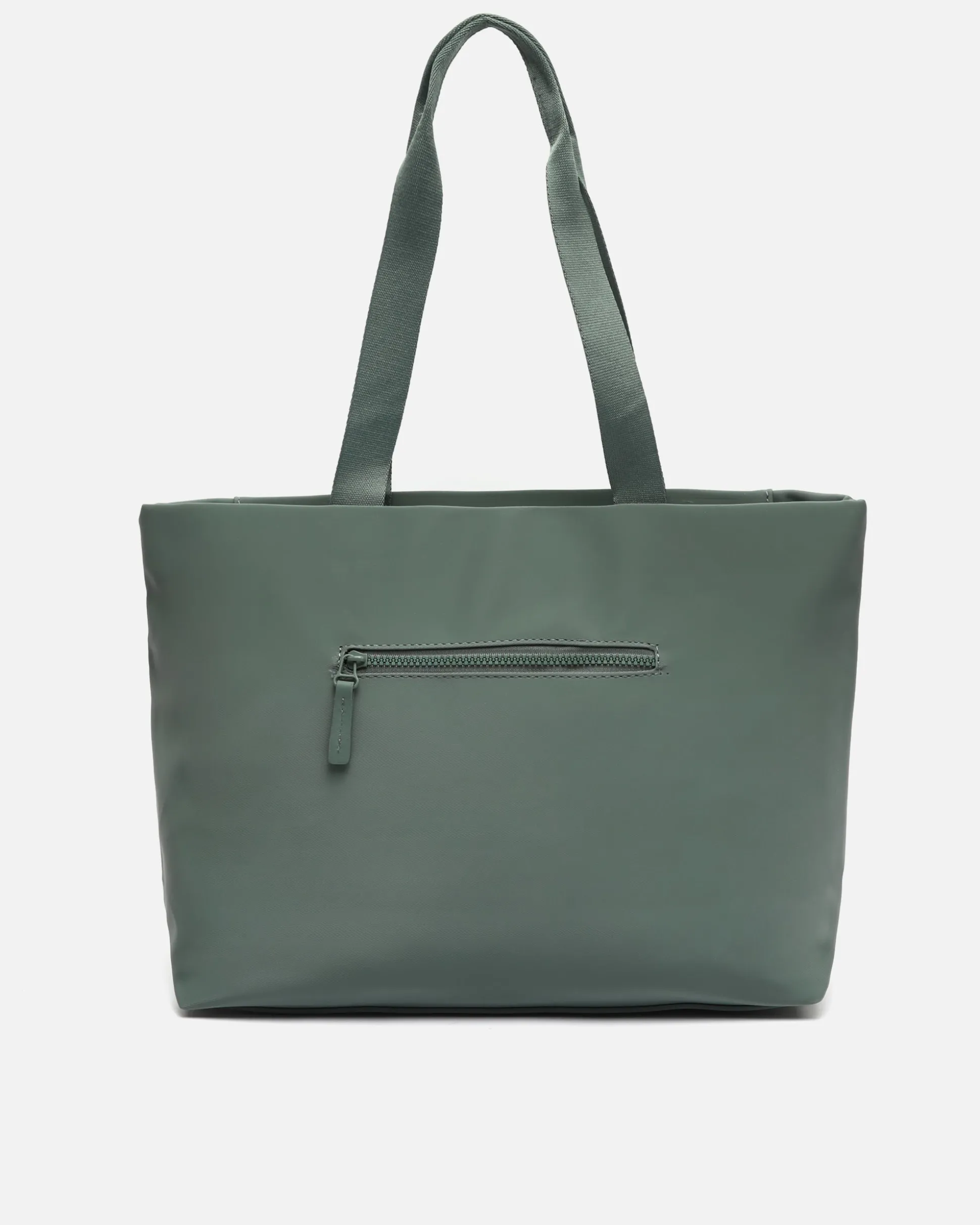 Bolso shopper grande en nylon con bolsillo para portátil (15")