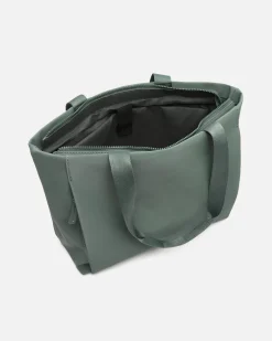 Bolso shopper grande en nylon con bolsillo para portátil (15