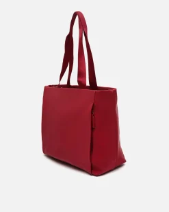 Bolso shopper grande en nylon con bolsillo para portátil (15