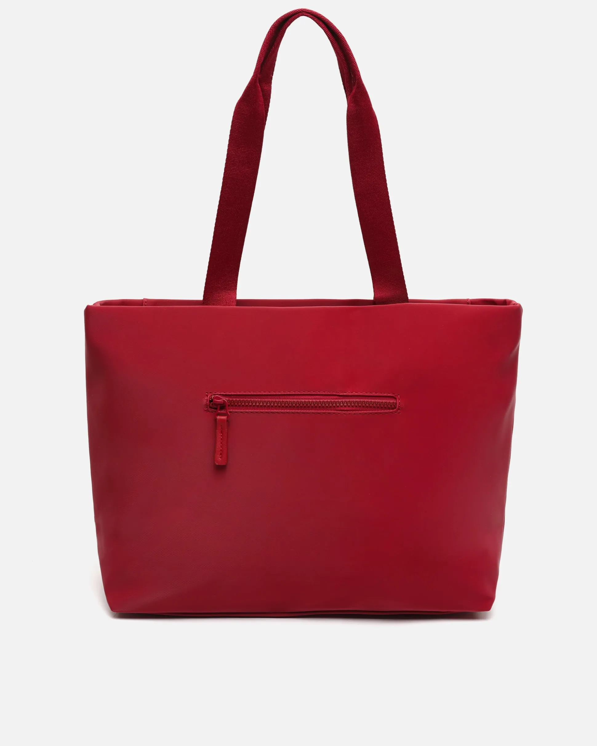 Bolso shopper grande en nylon con bolsillo para portátil (15")