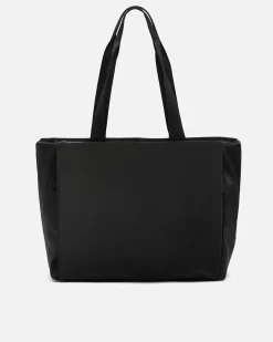 Bolso shopper grande en nylon con bolsillo para portátil (15