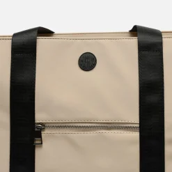 Bolso shopper grande en nylon con bolsillo para tablet