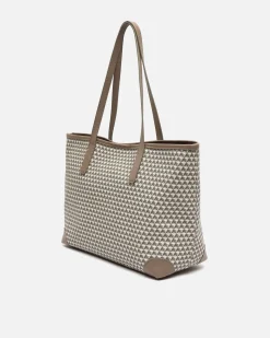 Bolso shopper grande estampado con bolsa interior extraíble