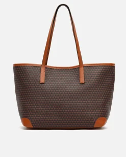 Bolso shopper grande estampado con bolsa interior extraíble