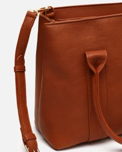 Bolso tote mediano con asa bandolera extraíble
