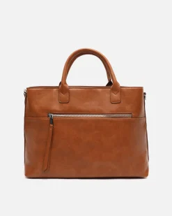 Bolso tote mediano con bolsa interior y asa bandolera extraíble