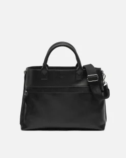 Bolso tote mediano con bolsa interior y asa bandolera extraíble