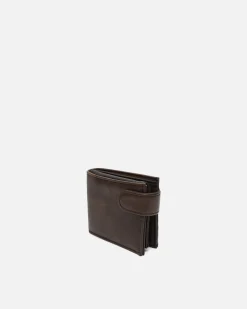Cartera con compartimento para billetes, tarjetas y monedas con cierre