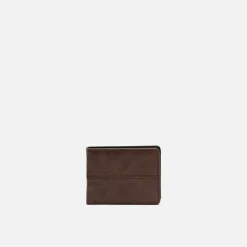 Cartera con compartimento para billetes, tarjetas y monedas