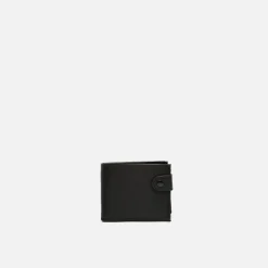 Cartera con compartimento para billetes, tarjetas y monedas con cierre