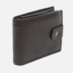 Cartera con compartimento para billetes, tarjetas y monedas con cierre
