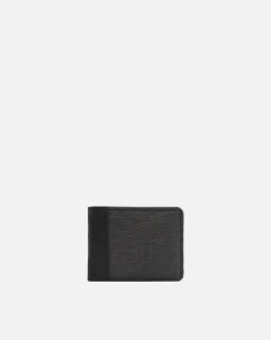 Cartera con compartimento para billetes, tarjetas y monedas