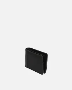 Cartera con compartimento para billetes, tarjetas y monedas