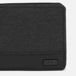 Cartera con compartimento para billetes, tarjetas y monedas