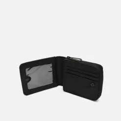 Cartera con compartimento para billetes, tarjetas y monedas