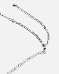 Cinturón de cadena con brillantes