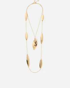 Collar largo con colgante