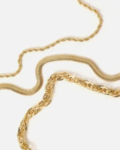 Conjunto de collares cortos
