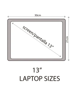 Funda para portátil pequeña (13