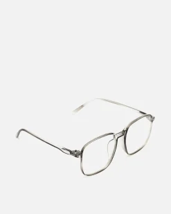 Gafas cuadradas con montura transparentes