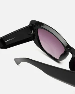 Gafas de sol cat eye con montura de pasta