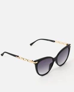 Gafas de sol cat eye con montura de pasta