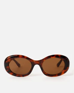 Gafas de sol ovaladas con montura de pasta