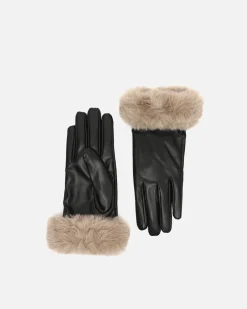 Guantes efecto piel