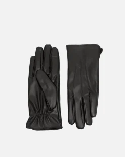 Guantes polipiel con dedo táctil