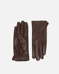 Guantes polipiel con dedo táctil