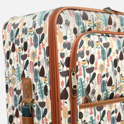 Maleta mediana estampada