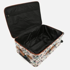 Maleta mediana estampada