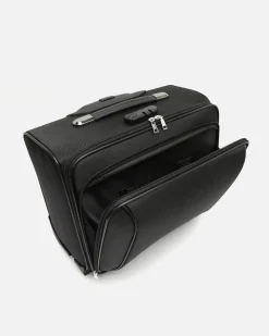 Maletín con ruedas con bolsillo para portátil (14