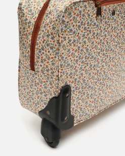 Maletín con ruedas estampado