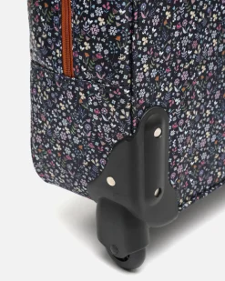 Maletín con ruedas estampado