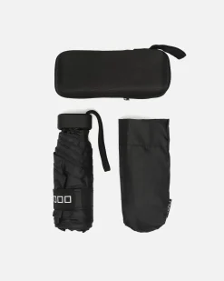 Mini paraguas plegable liso con estuche incluido