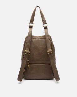 Mochila antirrobo con detalles metálicos