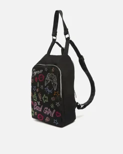 Mochila antirrobo con detalles brillantes