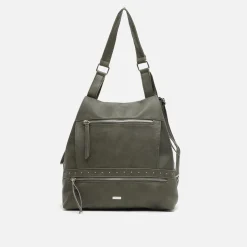 Mochila antirrobo con detalles metálicos