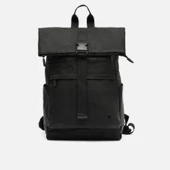 Mochila con solapa en nylon con bolsillo para portátil (15,6")