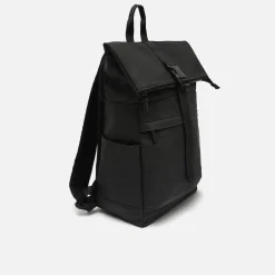 Mochila con solapa en nylon con bolsillo para portátil (15,6")