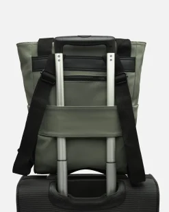Mochila grande en nylon con bolsillo para portátil (14