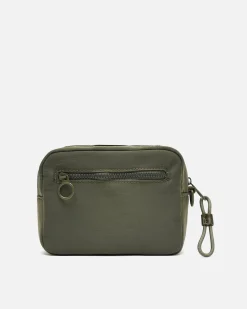 Neceser de viaje en nylon con asa de mano
