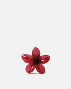 Pinza de pelo grande flor