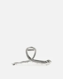Pinza de pelo grande metálica