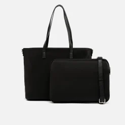 Portaordenador shopper con funda extraíble en nylon (13,3")