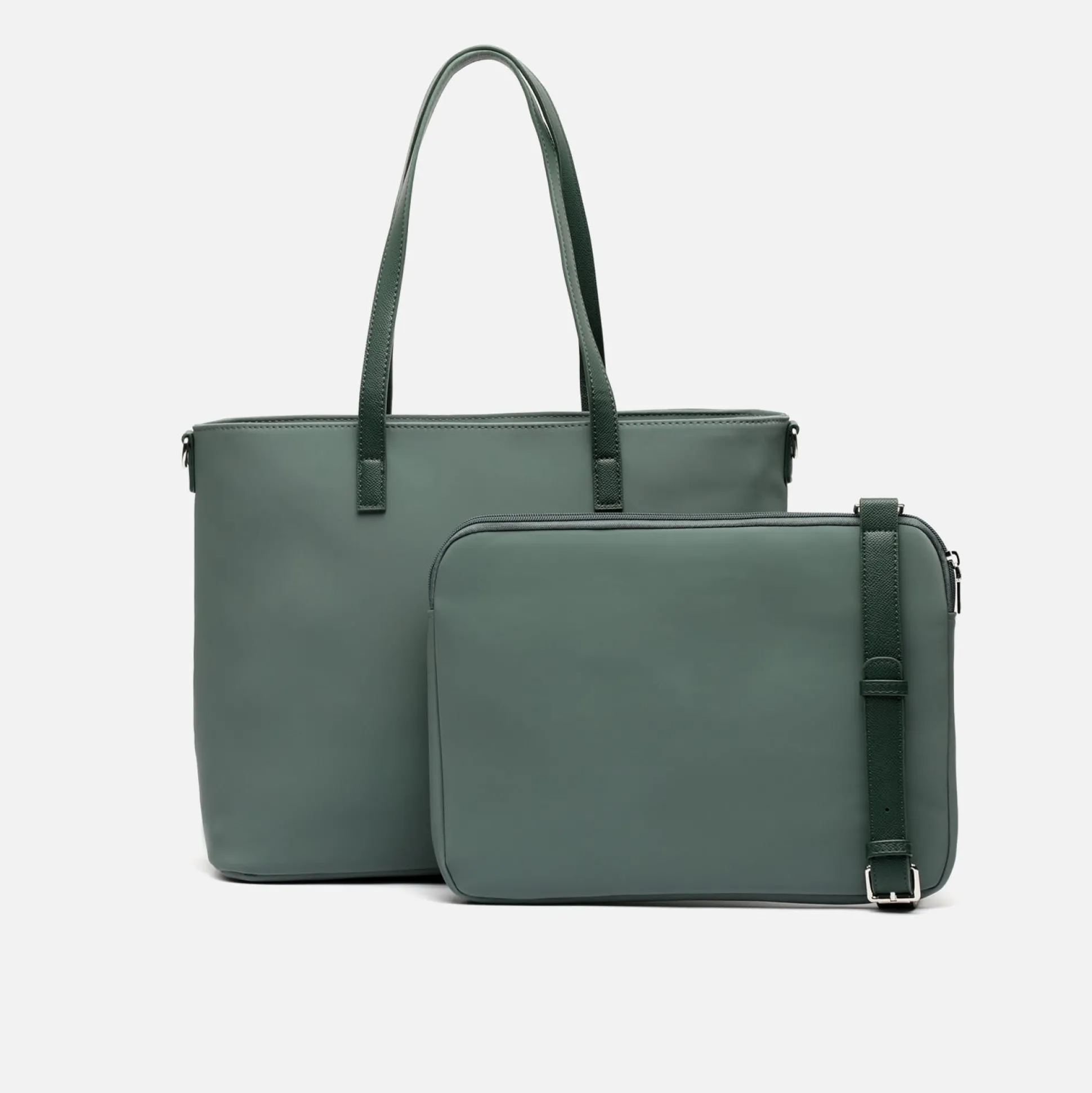 Portaordenador shopper con funda extraíble en nylon (13,3")