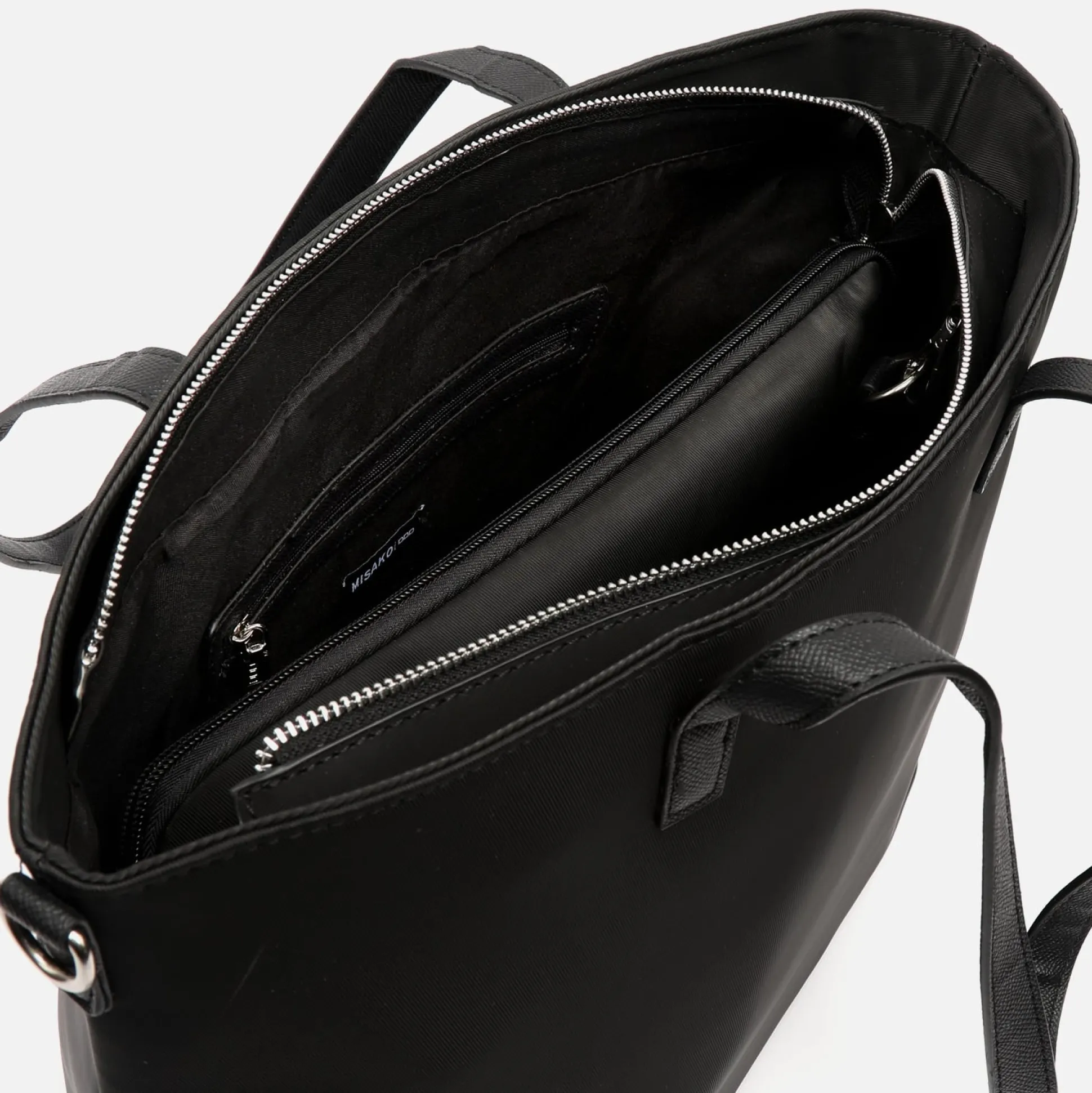 Portaordenador shopper con funda extraíble en nylon (13,3")